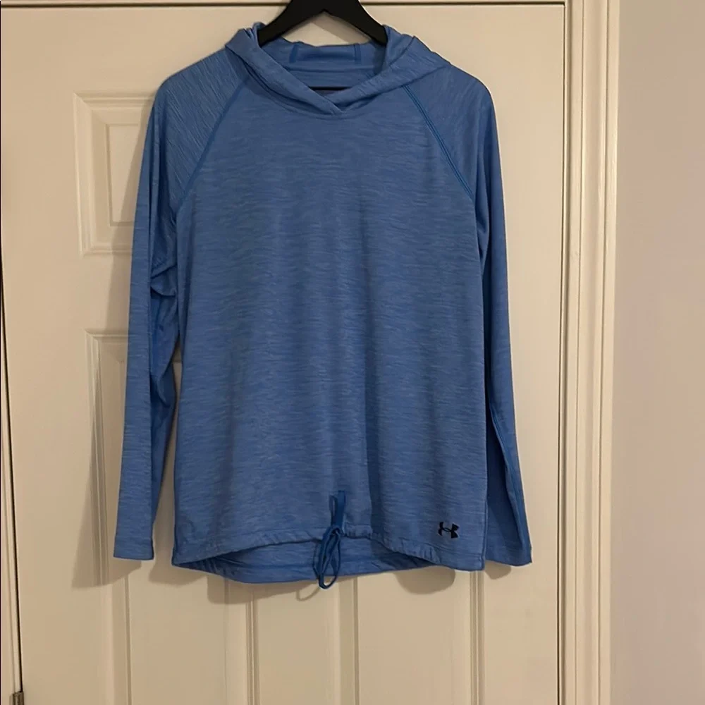 Under Armour Light Blue Pullover - Picture 1 of 4